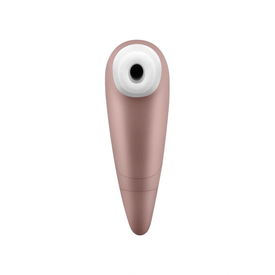 Satisfyer Number One Vakum Dalgası Klitoral Vibratör, ABS plastik, pembe, 14 cm