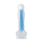 Bruce Glow Gece Parlayan Dildo, 22 cm