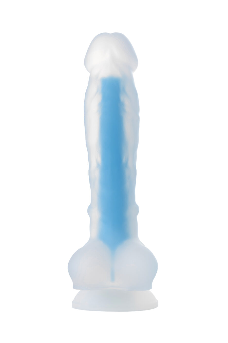 Bruce Glow Gece Parlayan Dildo, 22 cm