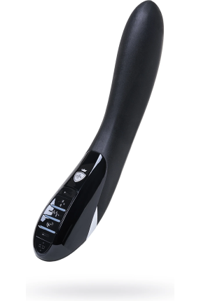 Mystim Electric Eric Elektro Stimülasyonlu Vibratör, siyah, 27 cm, Silikon