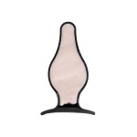 Spade Anal Plug, XS, Silekspan, siyah, 6,5 cm