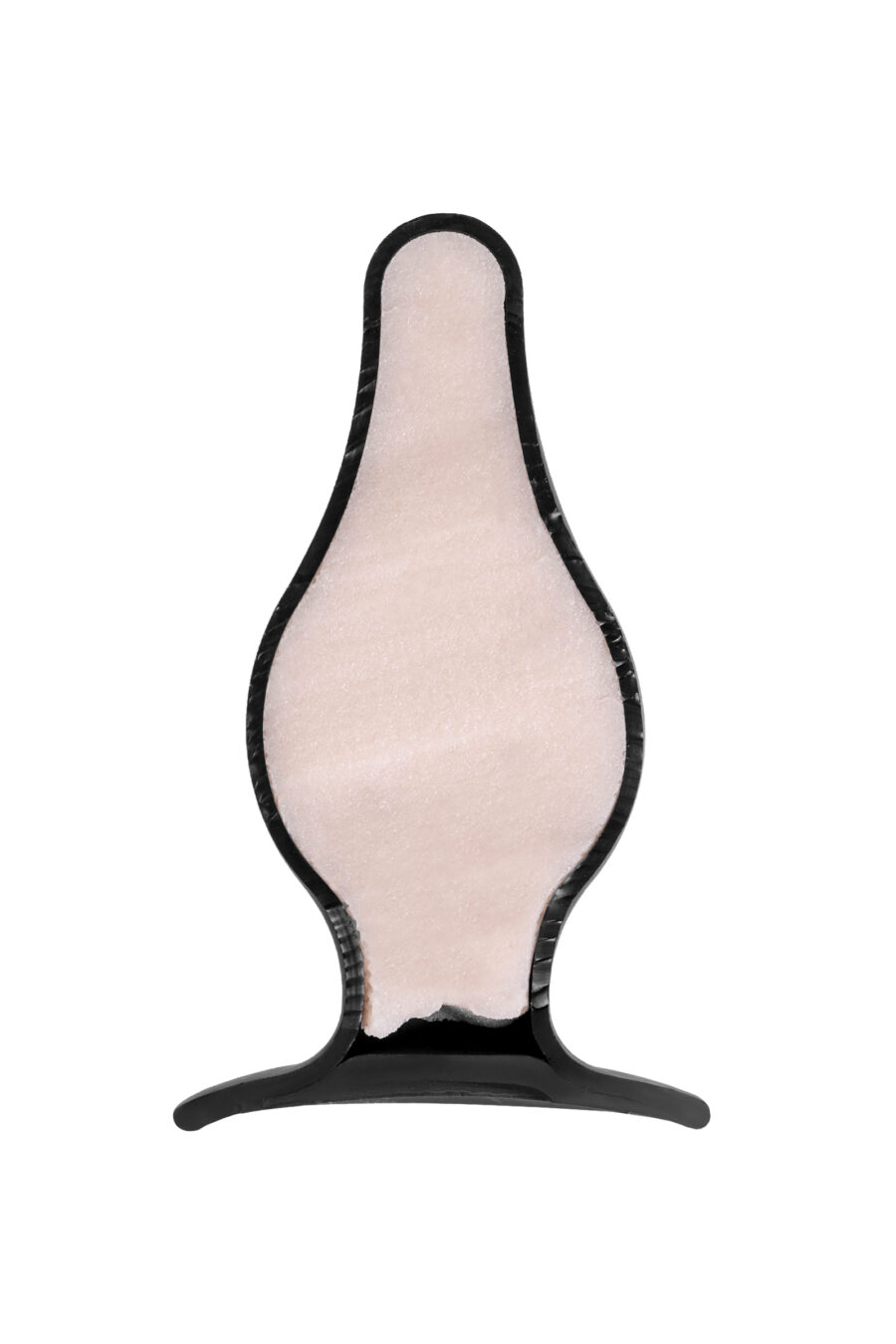 Spade Anal Plug, XS, Silekspan, siyah, 6,5 cm