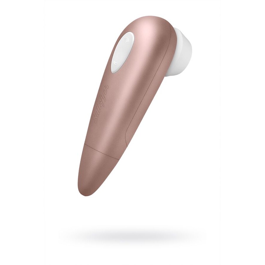 Satisfyer Number One Vakum Dalgası Klitoral Vibratör, ABS plastik, pembe, 14 cm