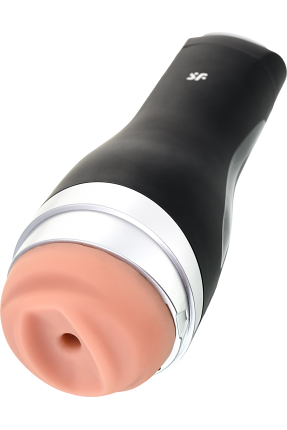Satisfyer Men Classic Masturbator gerçekçi Olmayan, TPE, gümüş, 25,4 cm