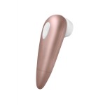 Satisfyer Number One Vakum Dalgası Klitoral Vibratör, ABS plastik, pembe, 14 cm