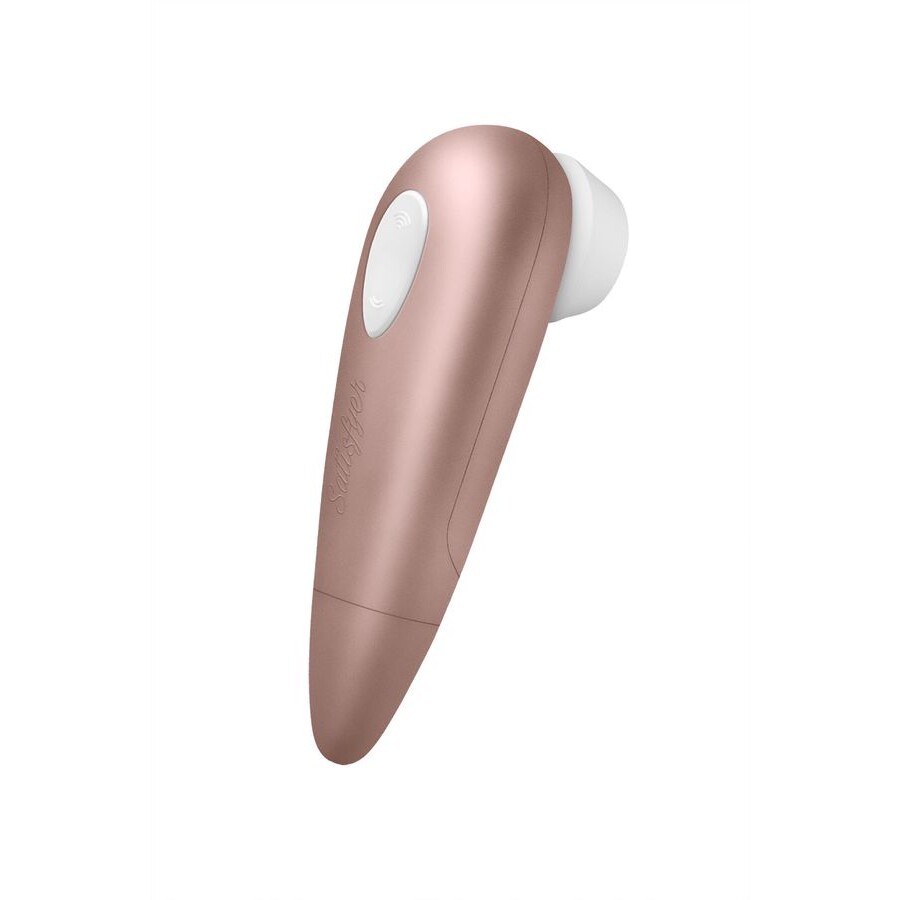 Satisfyer Number One Vakum Dalgası Klitoral Vibratör, ABS plastik, pembe, 14 cm