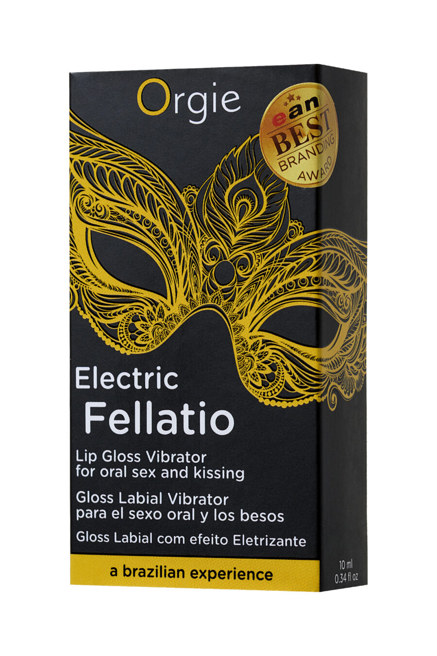 ORGIE Sexy Vibe Electric Fellatio Titreşim Etkili  Dudak Parlatıcısı, 10 ml