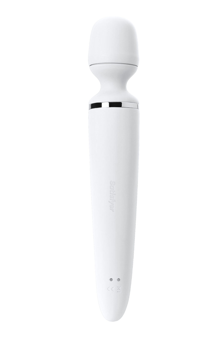 Satisfyer Wand-er Woman Vibratör, ABS plastik, beyaz, 34 cm