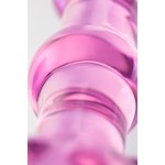 Çift Taraflı Cam Dildo, 17 cm