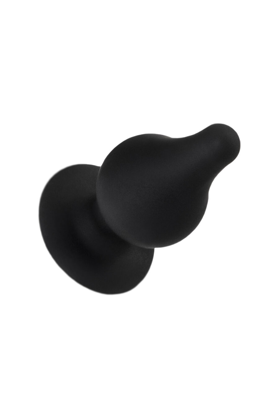 Spade Anal Plug, XS, Silekspan, siyah, 6,5 cm