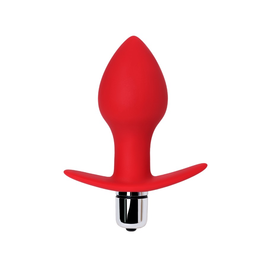 ToDo by Toyfa Glam anal vibratörü, silikon, kırmızı, 9,7 cm, Ø 4 cm