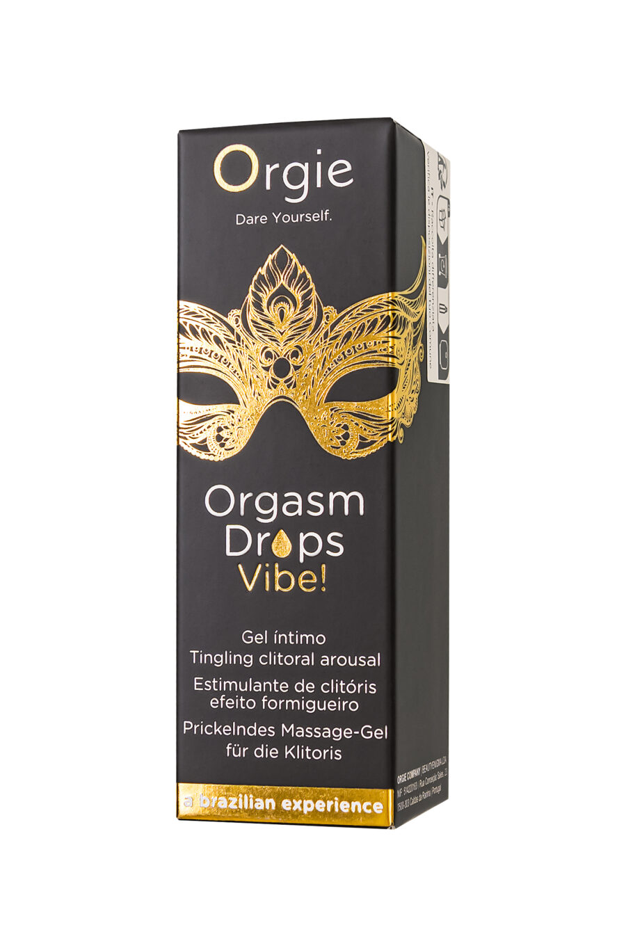 ORGIE Orgasm Drops Vibe Kadın Orgazım Artırıcı ve Kayganlaştırıcı Jeli, 15 ml