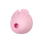 Qli by Flovetta Bun’dan vakum dalgası klitoral uyarıcı, silikon, pembe, 6,5 cm