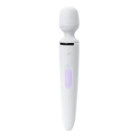 Satisfyer Wand-er Woman Vibratör, ABS plastik, beyaz, 34 cm