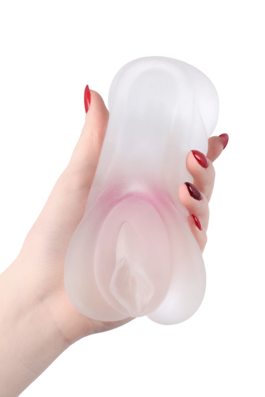 Juicy Pussy by TOYFA Realistik Masturbator Crystal Rose, TPE, 14 cm