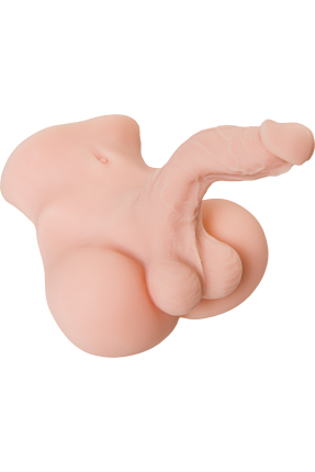 Juicy Pussy by Toyfa Erkeklik organı ile Masturbator Manuel, TPE, Ten, 25 cm