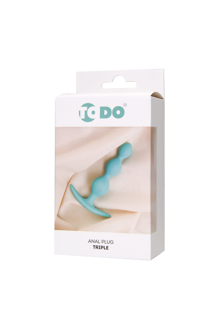 ToDo by Toyfa Üçlü Anal Plug, Silikon, nane, 10,5 cm, Ø 2,4 cm