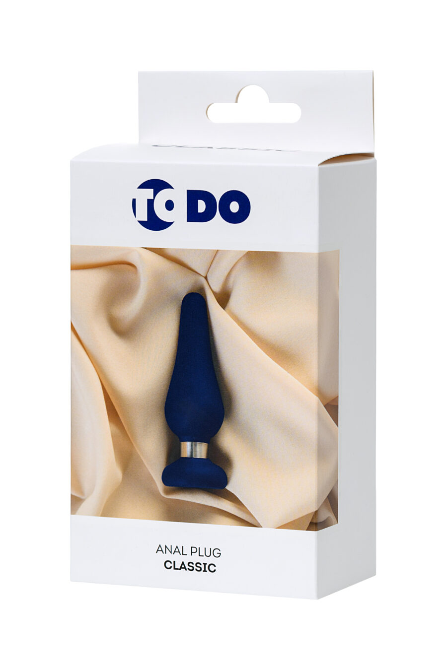 ToDo by Toyfa Slassic anal kılıf, Boyut M, silikon, mavi, 11,5 cm, Ø 3,7 cm