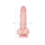 Gerçekçi Yapay Penis, 20,5 cm