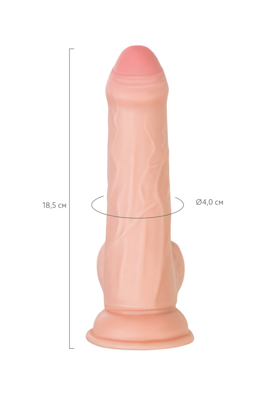 Gerçekçi Yapay Penis,18,5 cm