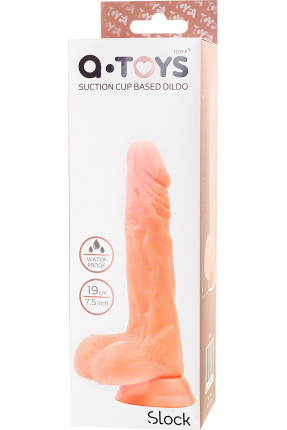 Slock Realistik Dildo, 19 cm