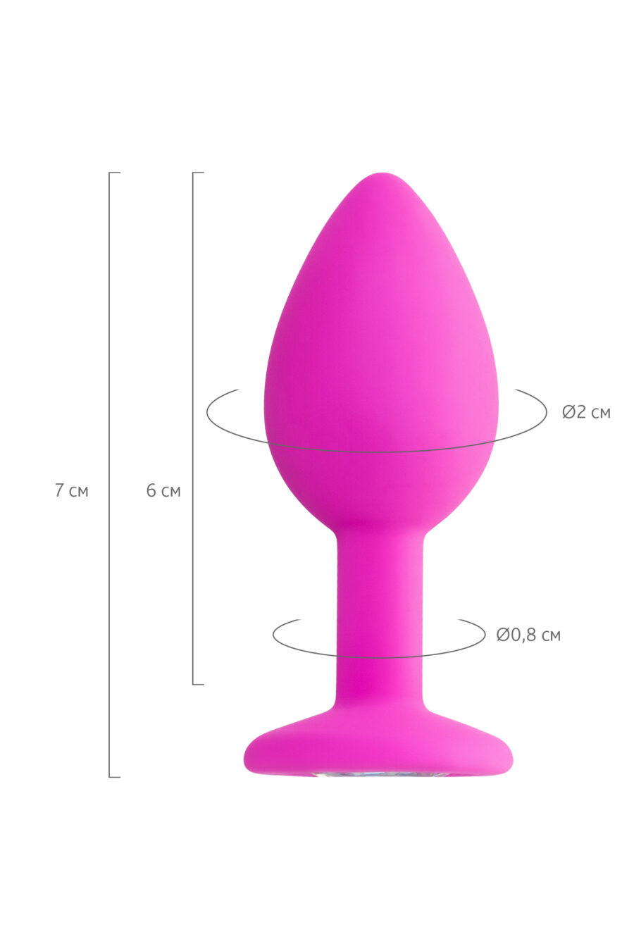 Brilliant Anal Plug, 7 cm