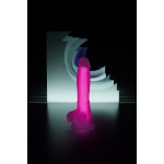 Tony Glow Gece Parlayan Dildo, 20 cm