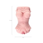 Juicy Pussy by TOYFA Little Flower Masturbator Reyalistik, TPE, Ten, 11,5 cm