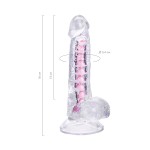 Paret Jel Dildo, 18 cm