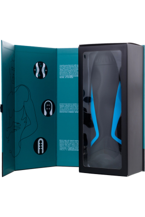 Satisfyer Men One Masturbator gerçekçi Olmayan Tatmin Edici Erkekler, silikon, siyah, 25,5 cm