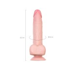 Gerçekçi Yapay Penis, 22,5 cm