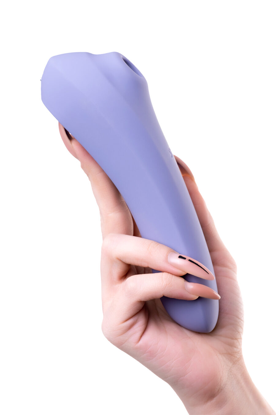 Satisfyer Dual Pleasure Vakum Dalgası Klitoral Vibratör, silikon, mor, 17.9 cm