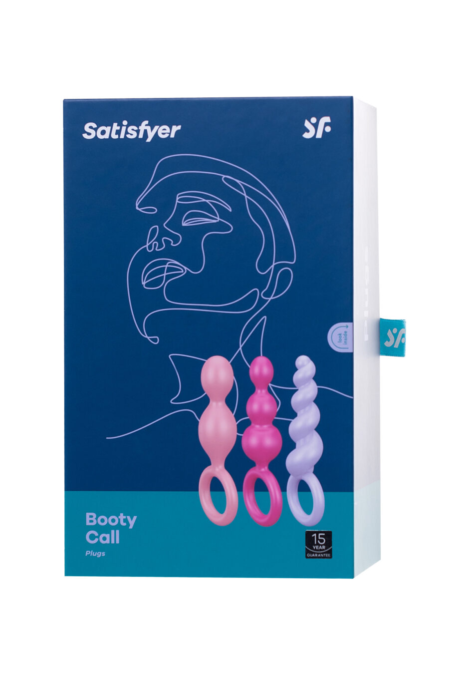 Satisfyer Booty Call (set of 3) Anal Plug Seti, silikon, çeşitli, 13,5 cm