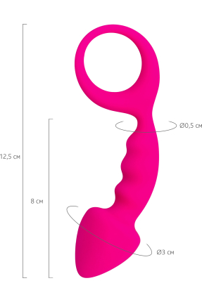 Bong Anal Plug, 12,5 cm