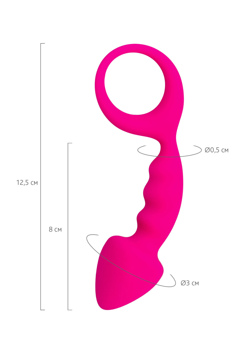 Bong Anal Plug, 12,5 cm