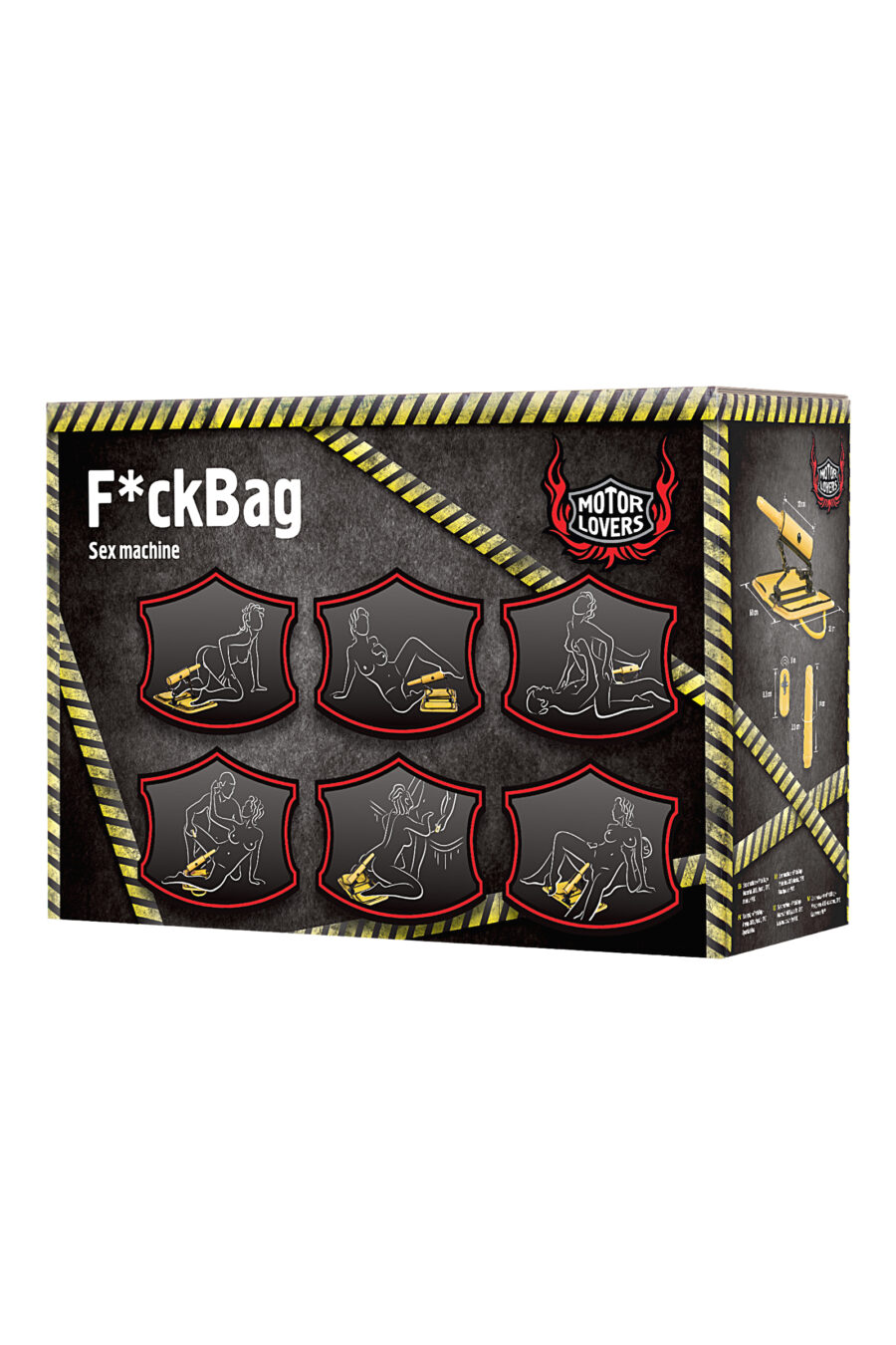 MotorLovers F*ckBag Seks Makinesi, 36 cm