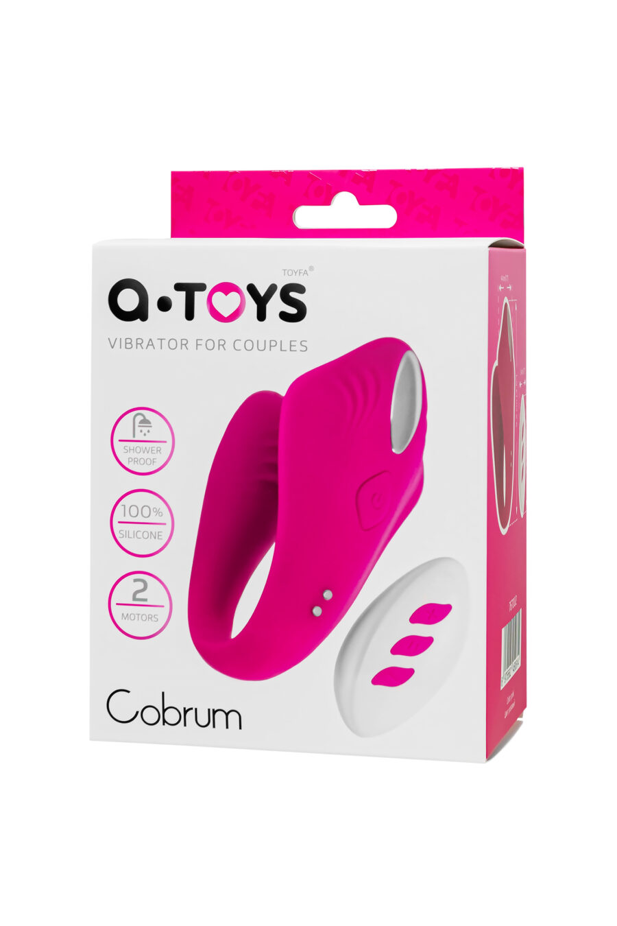 Cobrum Çiftler İçin Vibratör, 9,6 cm