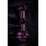 Çift Taraflı Cam Dildo, 17 cm