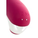 Satisfyer Dual Love Pink Vakum Klitoral Uyarıcı Vibratör, Silikon, Kırmızı, 16 cm