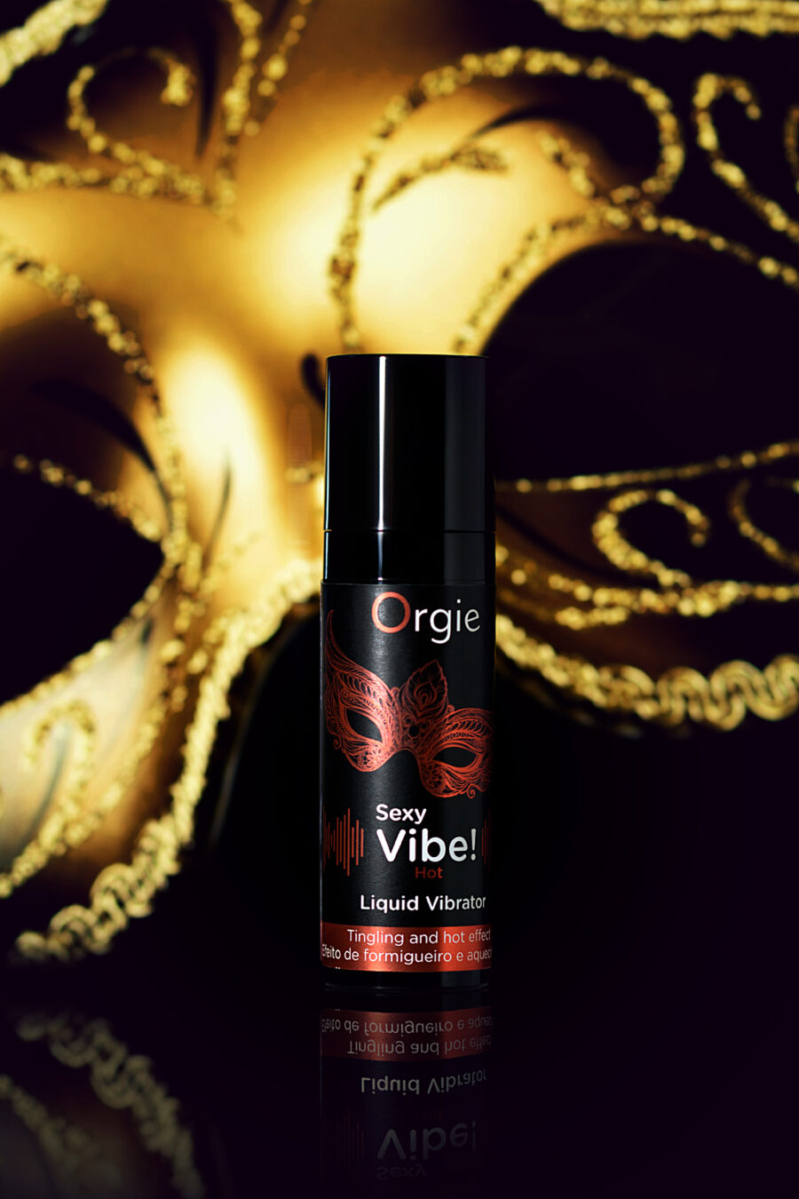 ORGİE Sexy Vibe Hot Isınma ve Titreşim etkisi olan Masaj Jeli, 15 ml