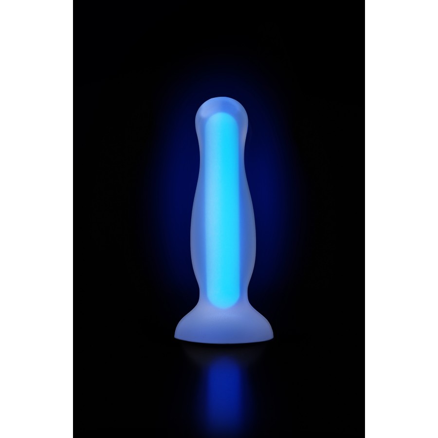 Beyond by Toyfa Kyle Glow Gece Parlayan Anal Plug , Silikon, Şeffaf, 10 cm