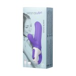 Satisfyer Magic Bunny Gerçekçi olmayan Vibratörü, Silikon, Mor, 17,7 cm