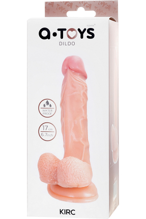 Gerçekçi Dildo Kirc, 17 cm