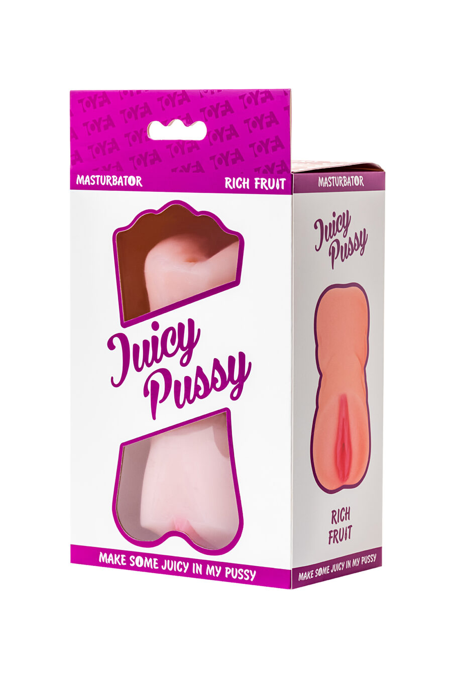 Juicy Pussy by TOYFA Masturbator Gerçekçi Rich Fruit, TPR, Ten, 16 cm