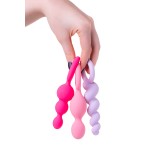 Satisfyer Booty Call (set of 3) Anal Plug Seti, silikon, çeşitli, 13,5 cm