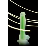 Glow Gece Parlayan Dildo,18 cm