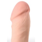 RealStick Elite Quentin gerçekçi Yapay Penis, TPR, çıplak, 21 cm