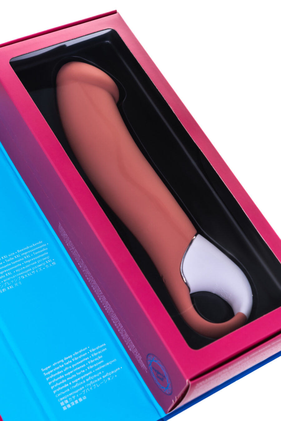 Satisfyer Vibes Master Vibratör, silikon, bej, 23,5 cm