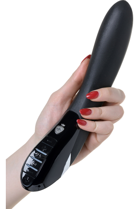 Mystim Electric Eric Elektro Stimülasyonlu Vibratör, siyah, 27 cm, Silikon