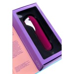 Satisfyer Dual Love Pink Vakum Klitoral Uyarıcı Vibratör, Silikon, Kırmızı, 16 cm